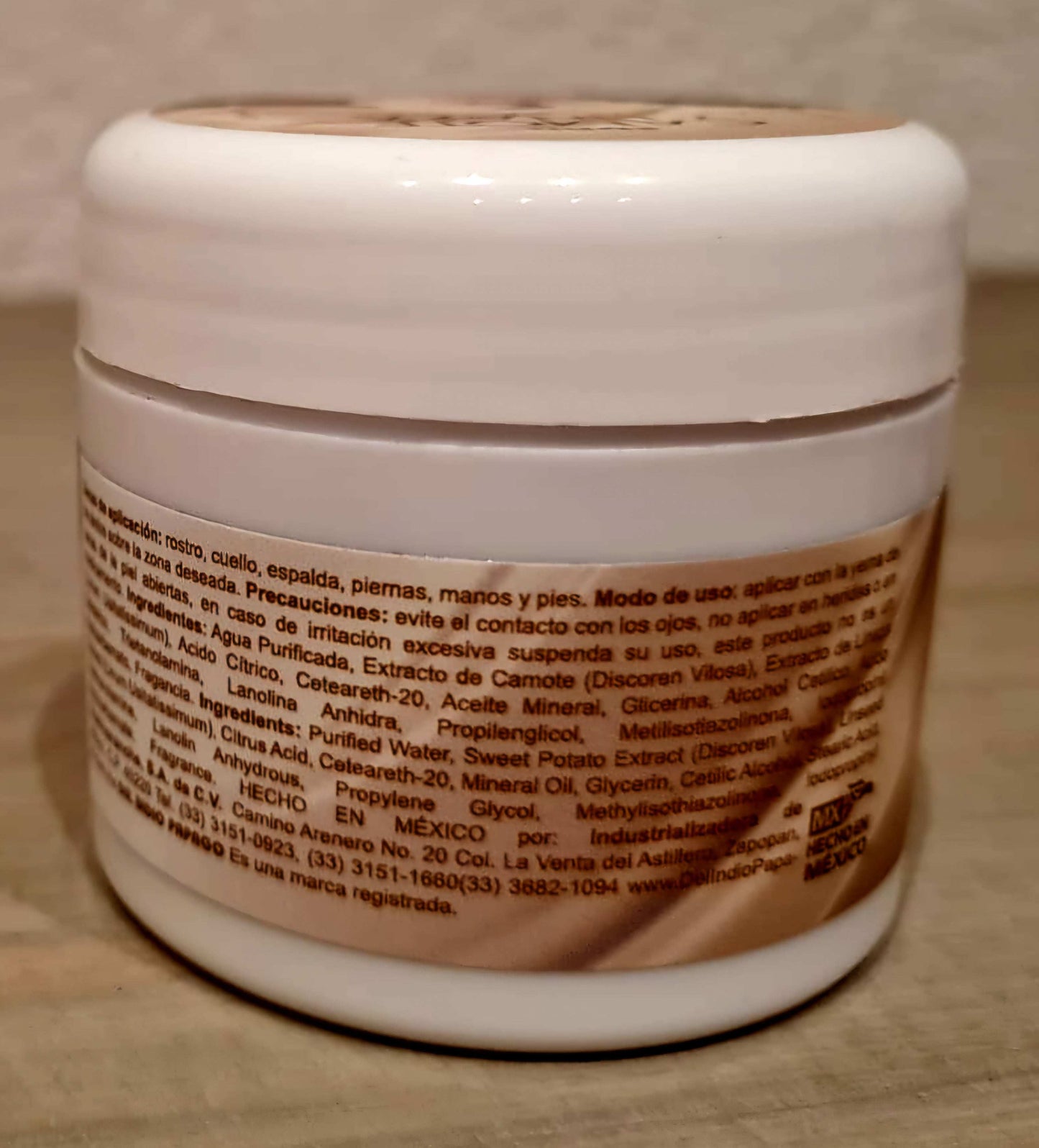 Del Indio Papago Antiaging Sweet Potato & Flaxseed Facial & Body Cream (60g)
