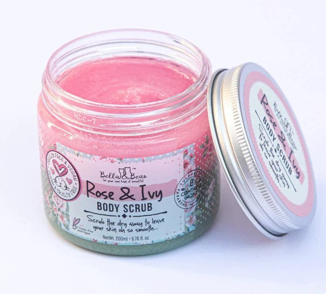 Bella & Bear Rose Ivy Body Scrub