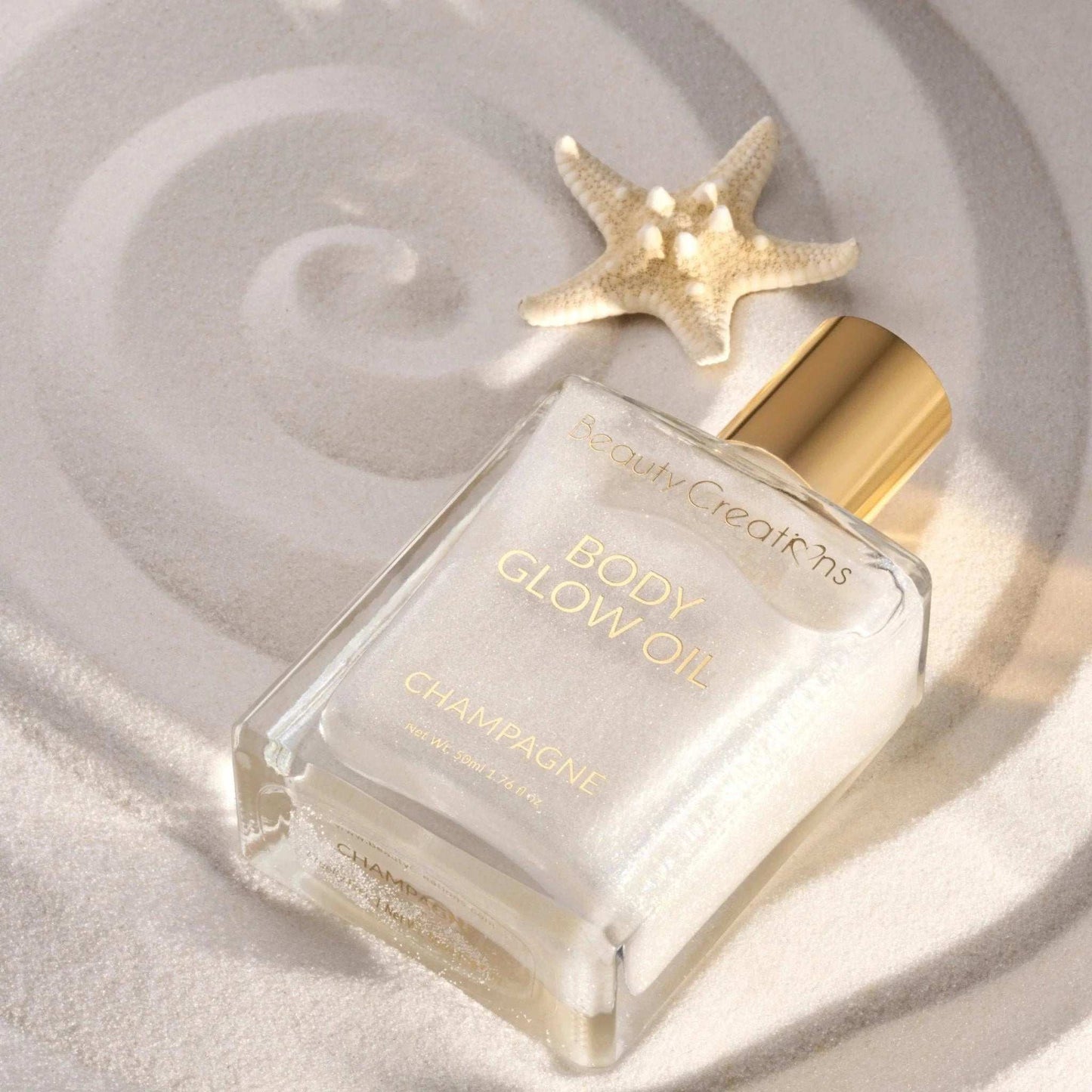 Beauty Creations Body Glow Oil - Bronze, Champagne, Gold
