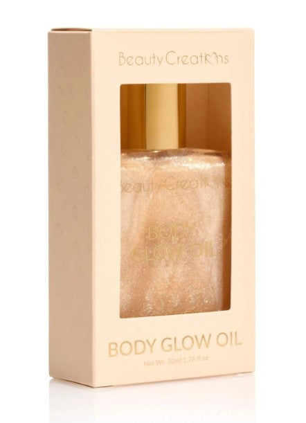 Beauty Creations Body Glow Oil - Bronze, Champagne, Gold