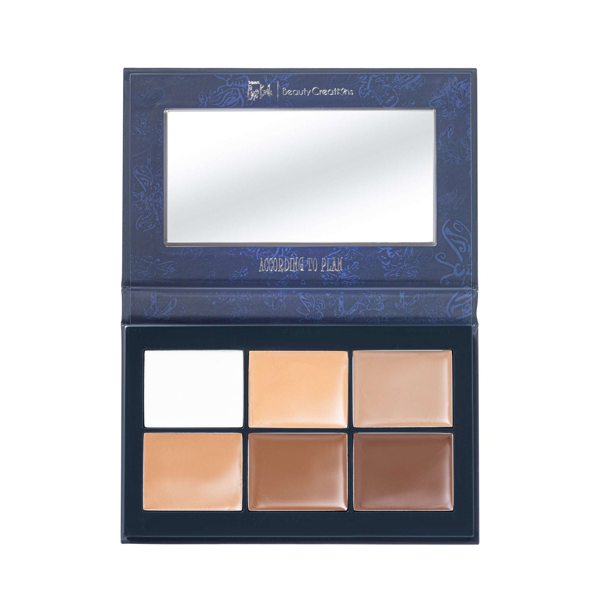 Tim Burton's Corpse Bride x Beauty Creations "According To Plan" Cream Contour Palette